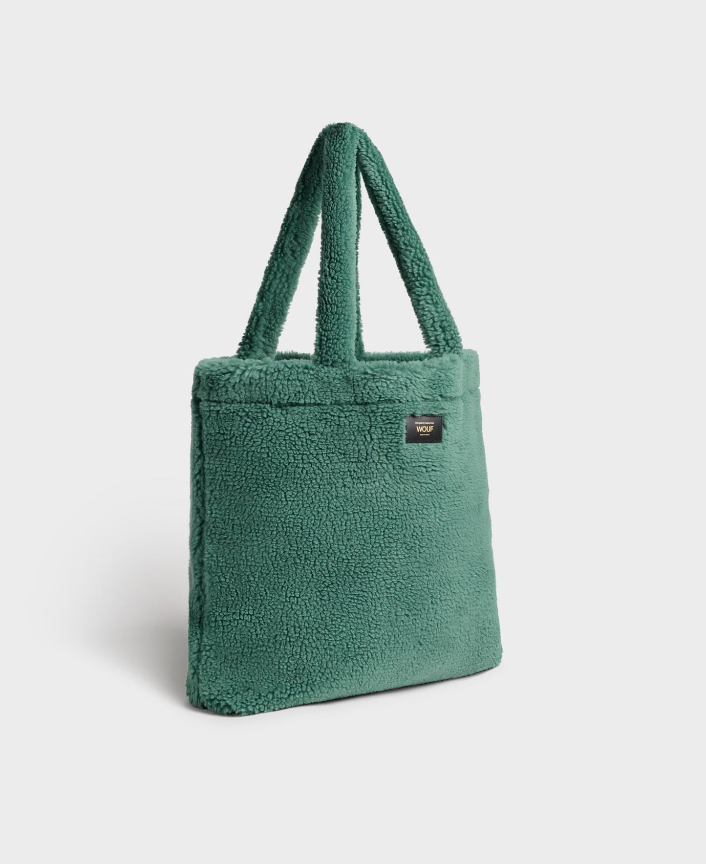 Tote bag vert en recyclé |"moss tote bag"