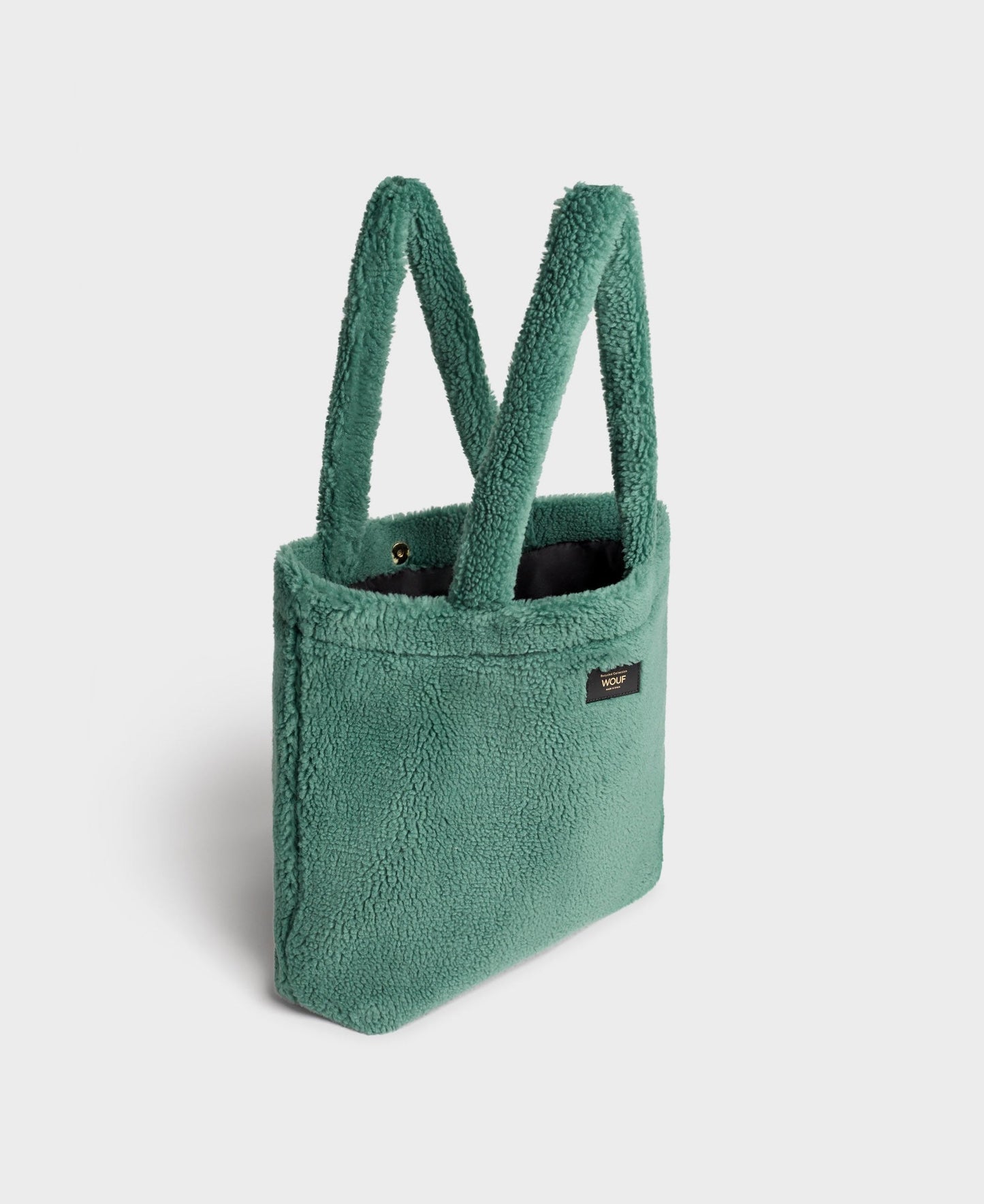 Tote bag vert en recyclé |"moss tote bag"