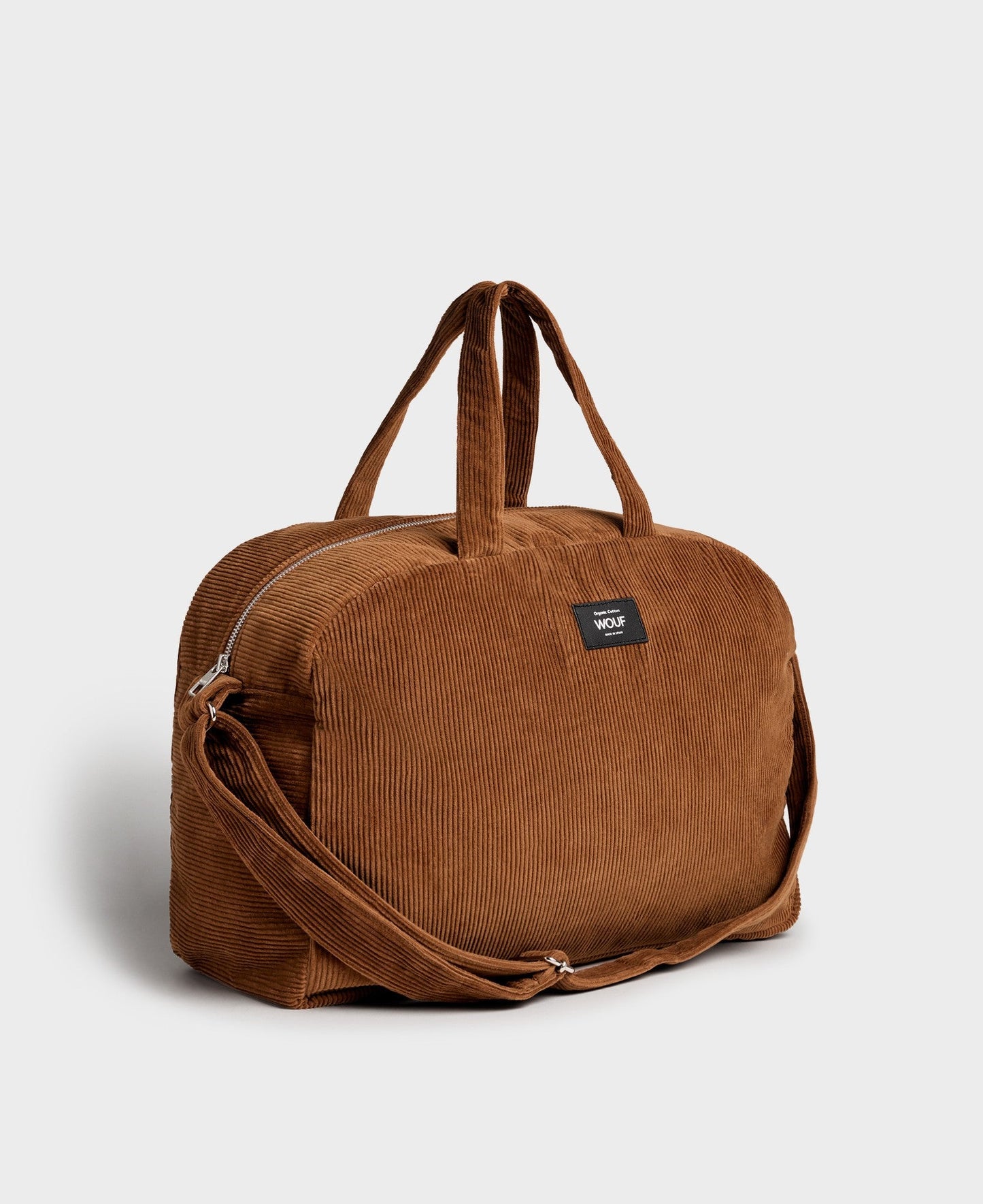 Sac de voyage en coton bio | Caramel "weekend bag caramel"