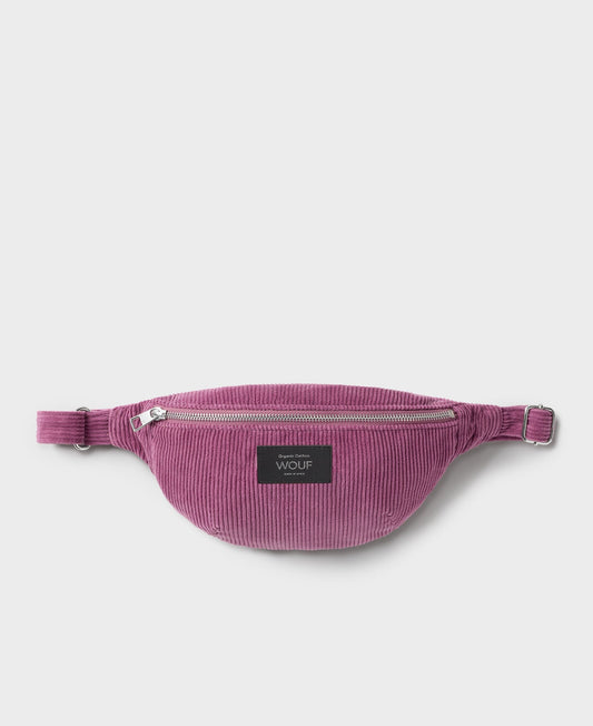 Banane en coton bio | Mauve "mauve waistbag"