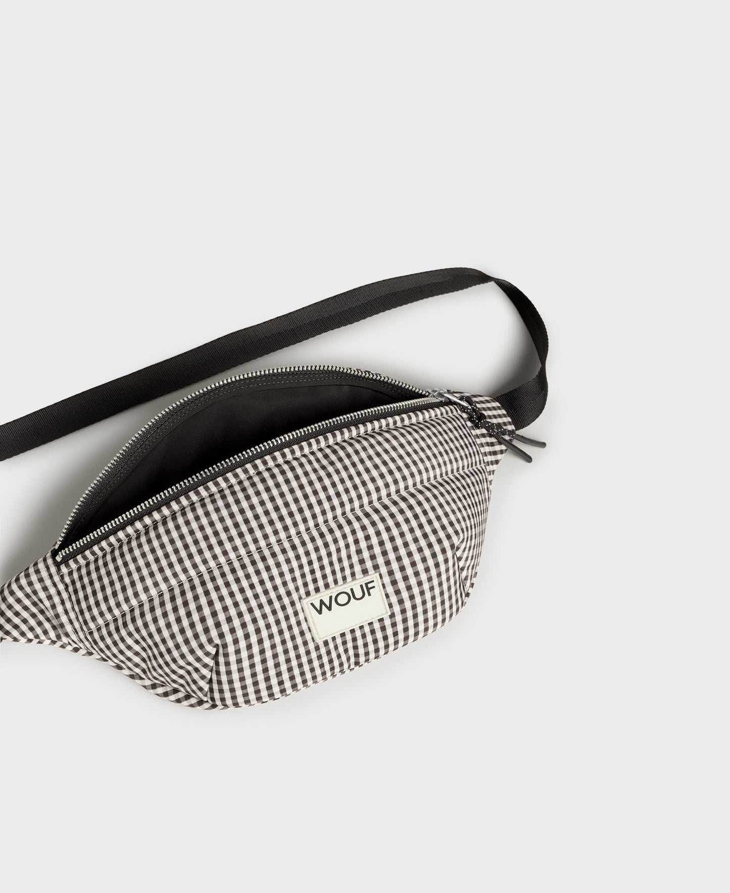 Banane matelassée en recyclé | Carreaux "chloe waistbag"