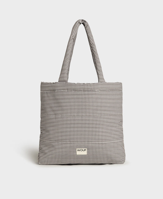 Tote bag matelassé en recyclé | "chloe tote bag"