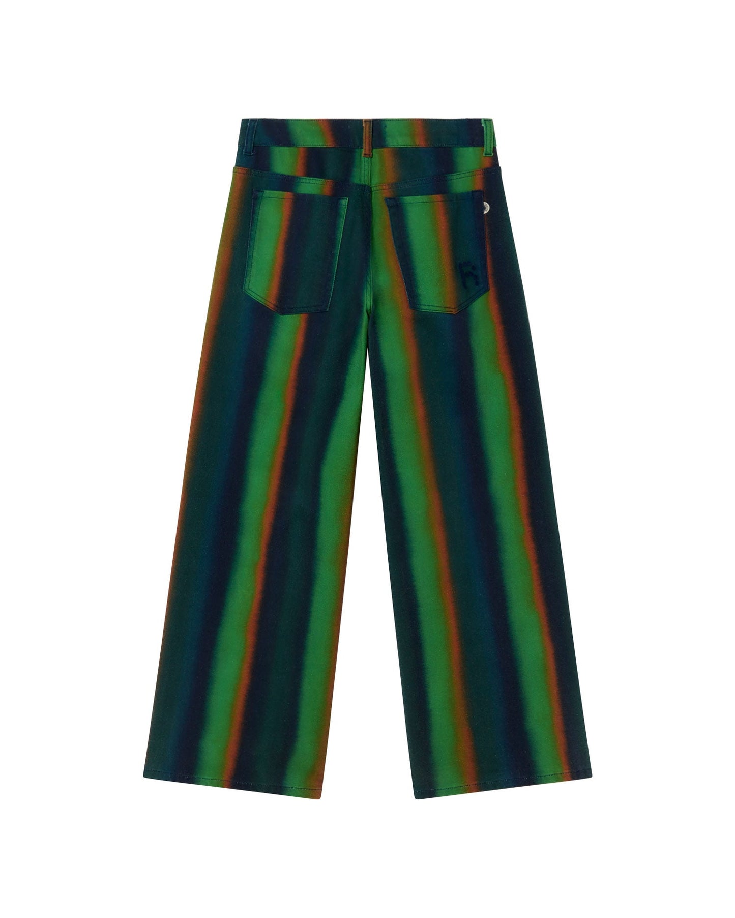 Pantalon ample en coton bio | multicolore "swamp hedda pants multicolor"