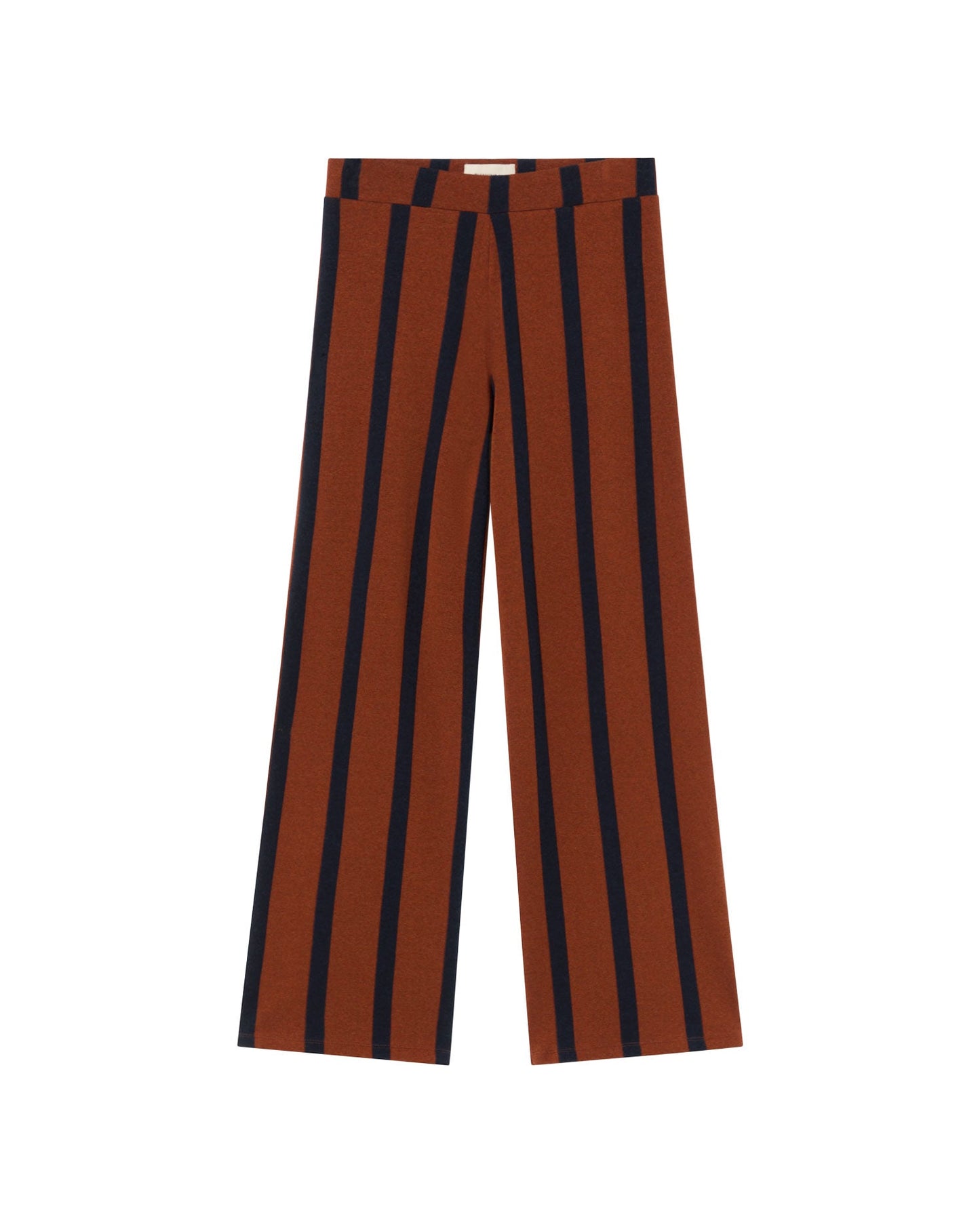 Pantalon droit en matières recyclées | marron "toasted navy betty pants"