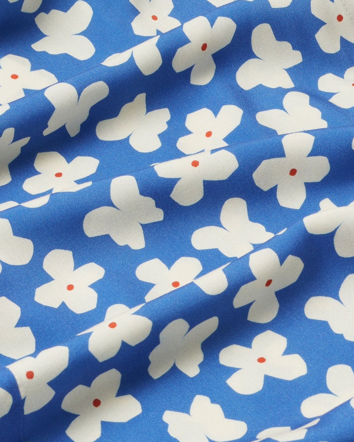 Jupe longue à motifs en ecovero | bleu "small butterfly tora skirt"