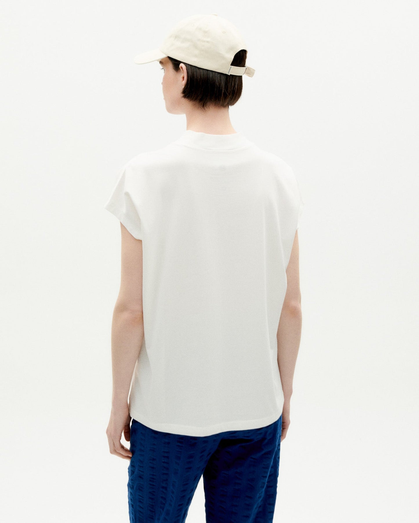 T-shirt imprimé en coton bio | Blanc "frog volta t-shirt snow white"
