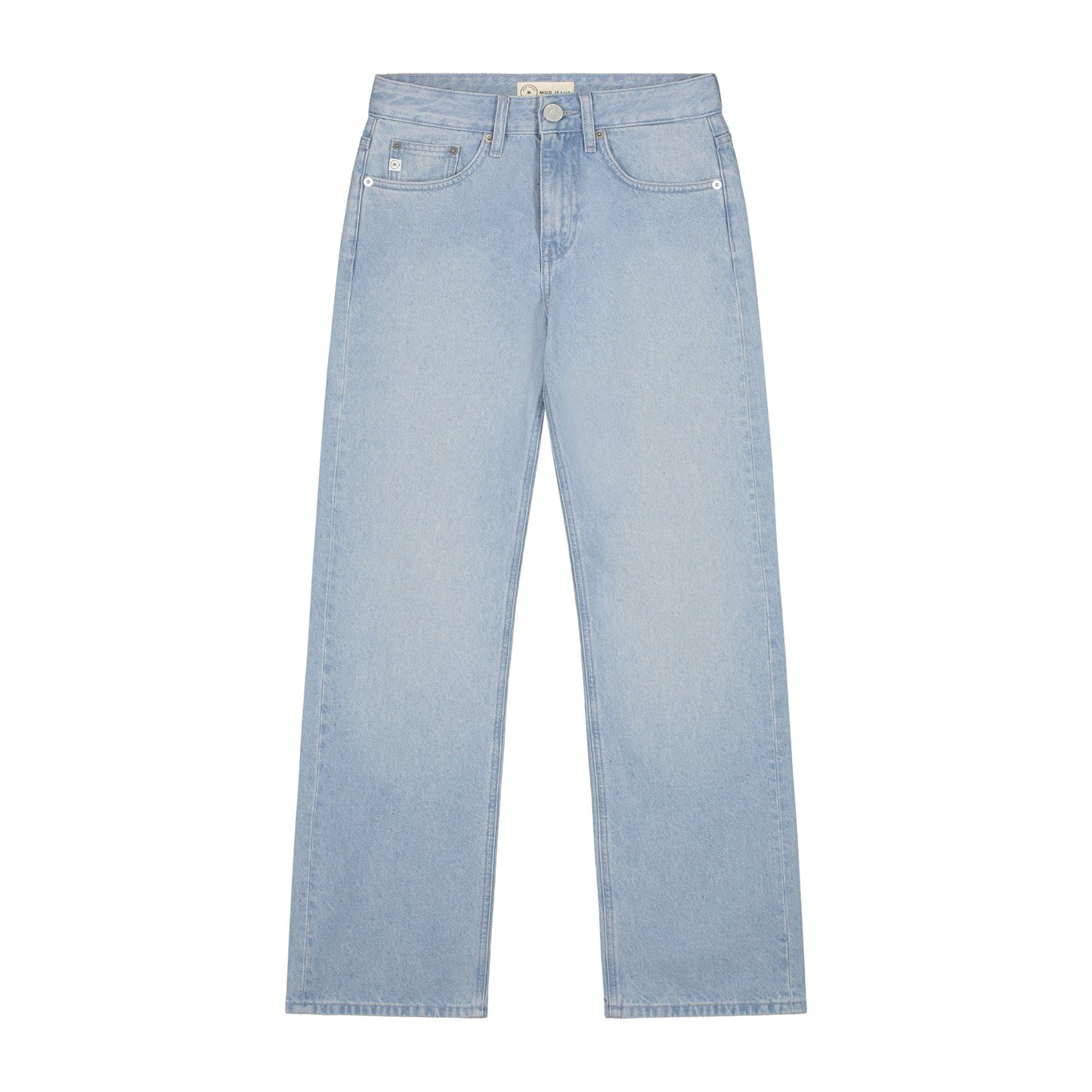 Jean ample bleu clair en coton bio et recyclé - loose jamie sunny stone