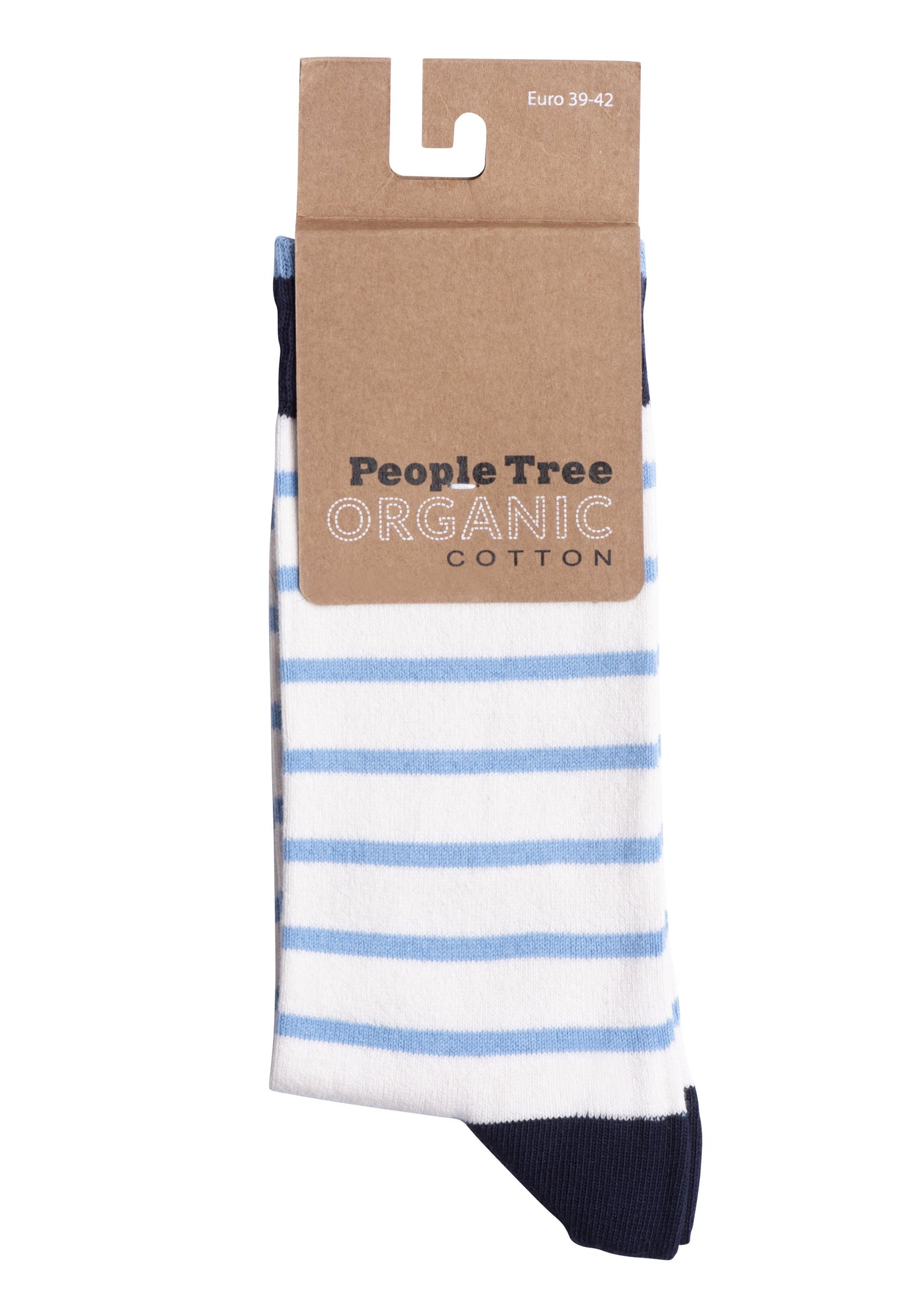 Chaussettes rayées en coton bio