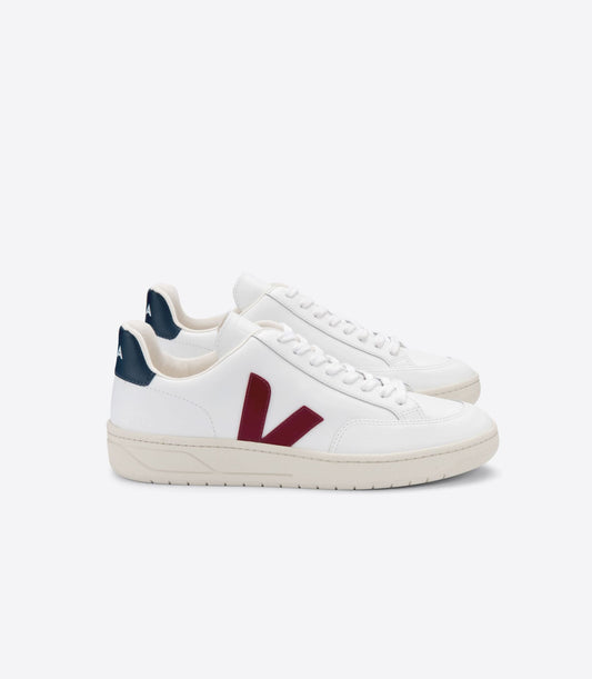 Baskets v-12 leather | multicolor "extra white marsala nautico"