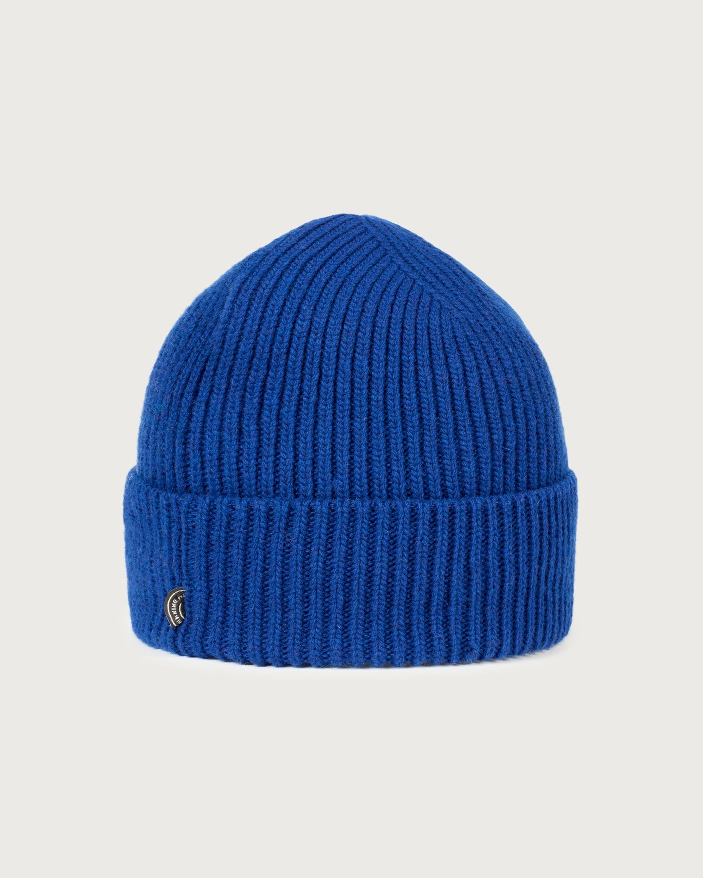 Bonnet en laine certifiée | bleu "blue amor beanie - blue"