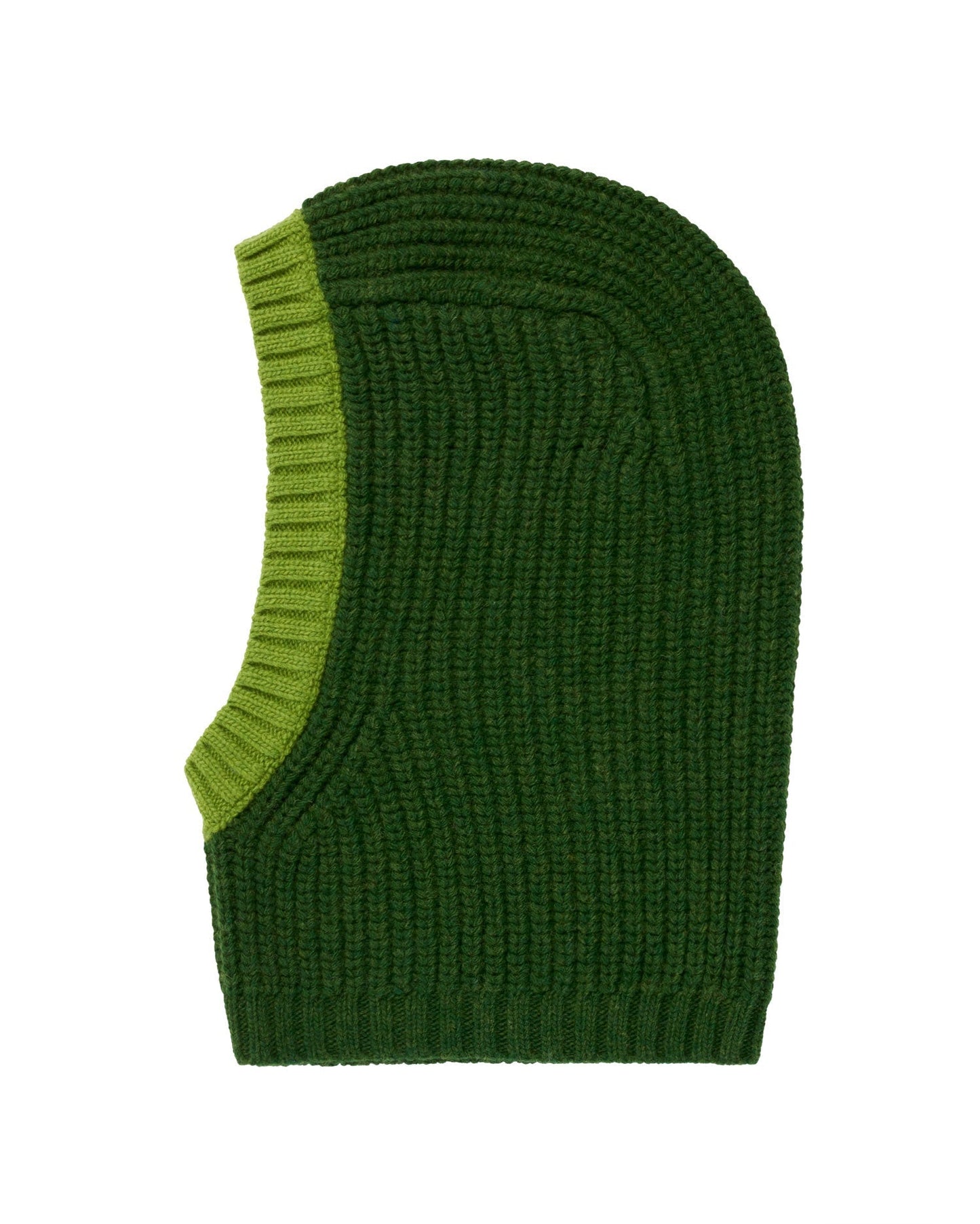 Cagoule en laine certifiée | vert "dark green jude balaclava - green"