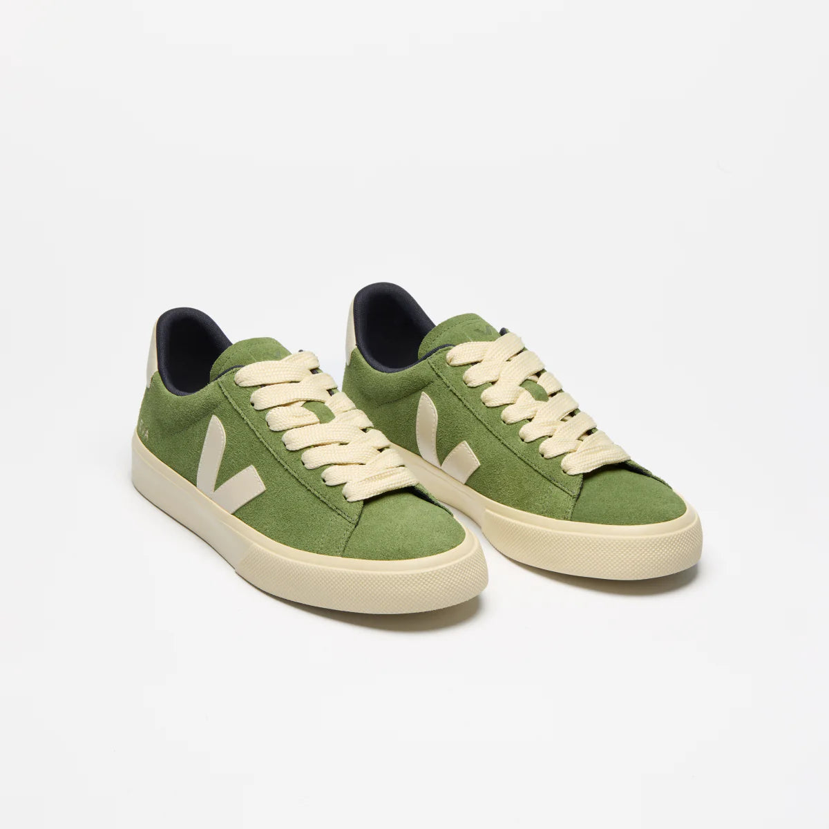 Baskets en suède | vert "campo bold kiwi pierre"