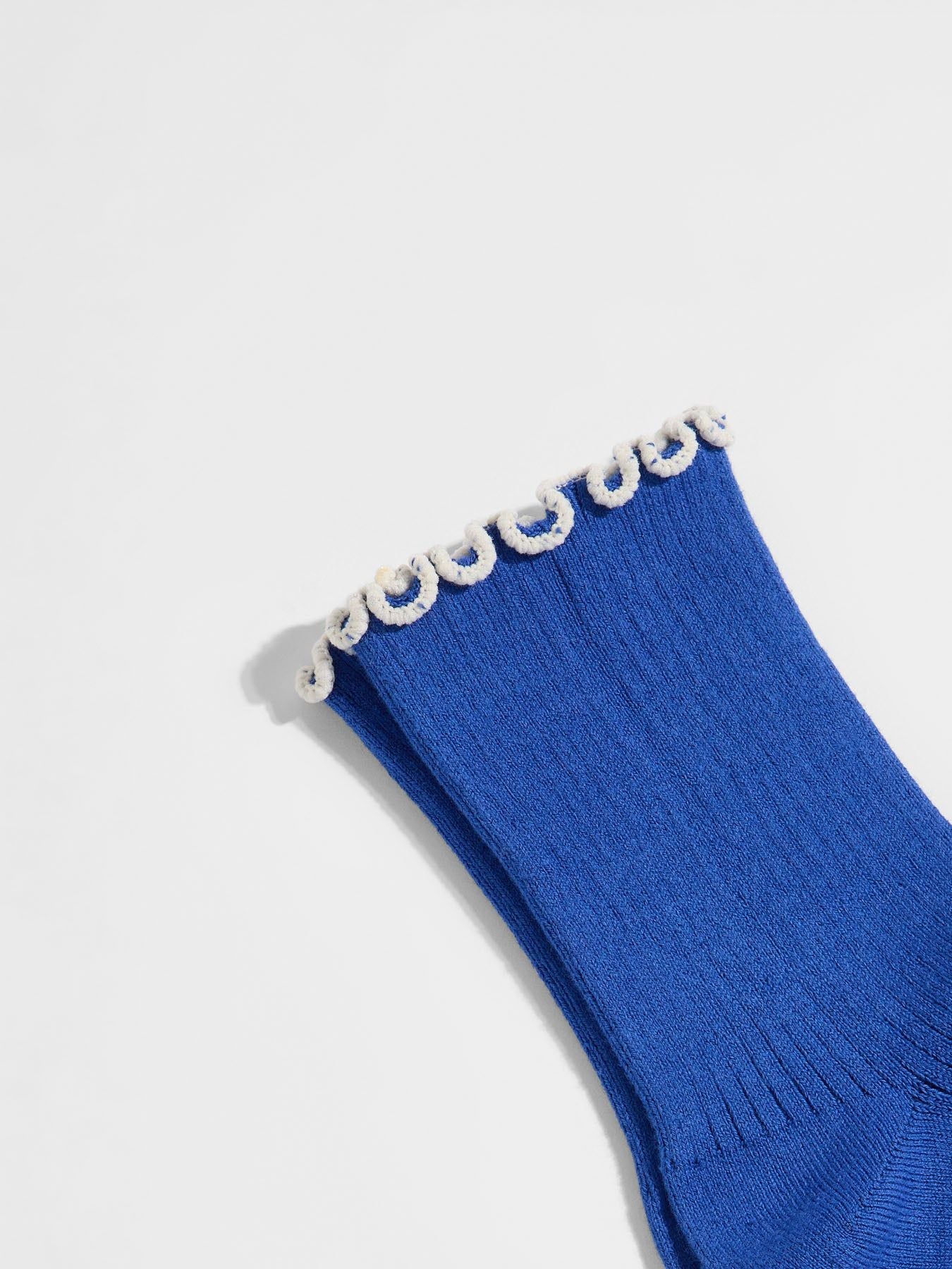 Chaussettes en coton bio | bleu | Lapis