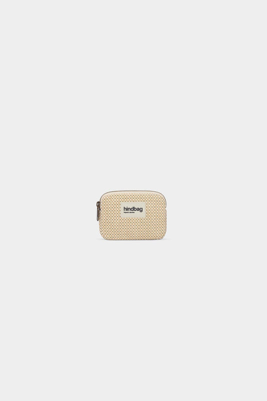Porte-monnaie en coton bio | tressage nude "lili tressage nude" - tressage nude | Tressage nude