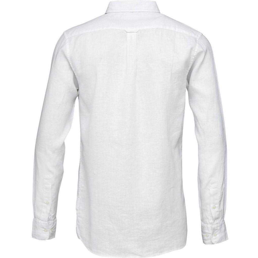 Chemise blanche en lin - larch