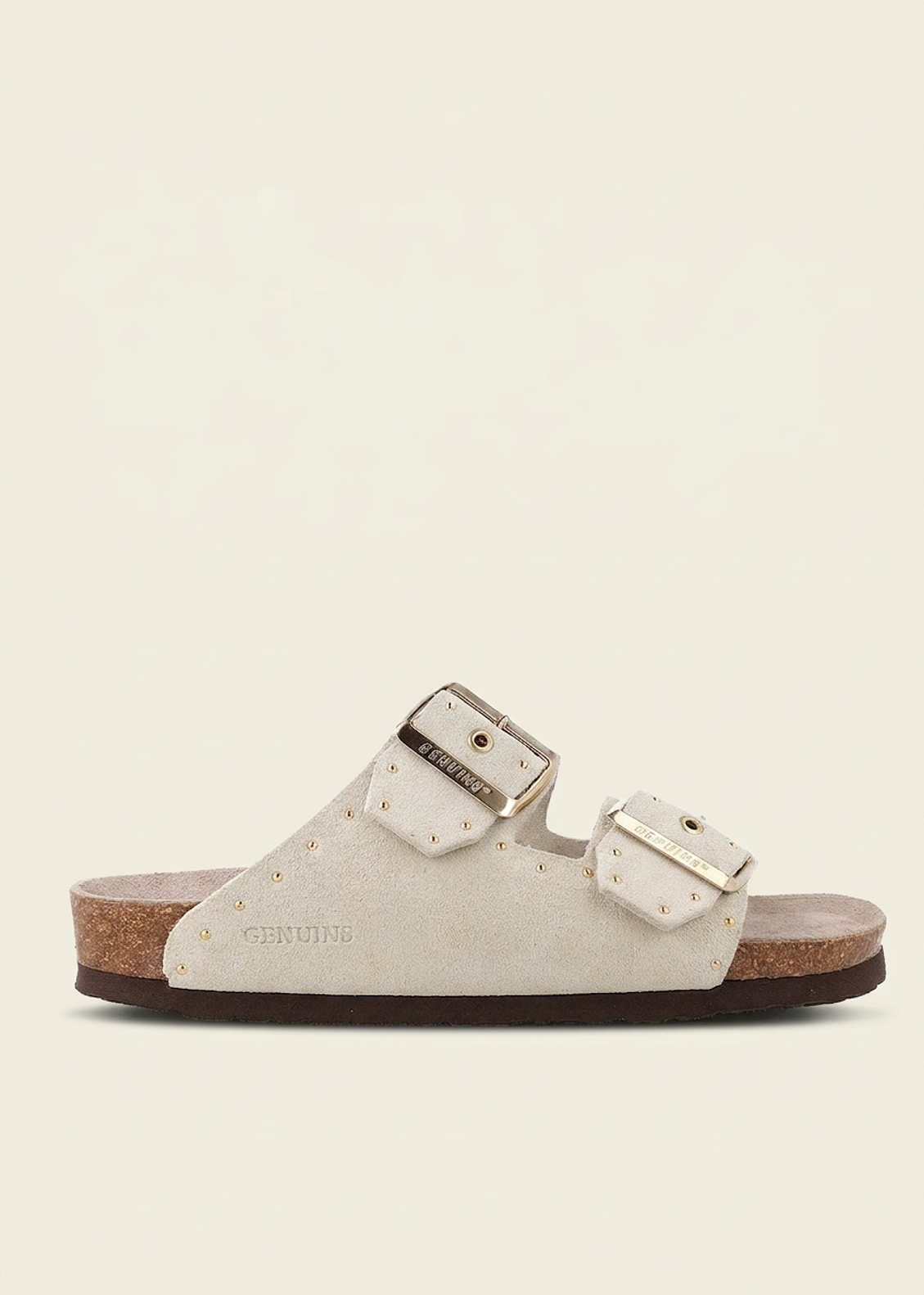 Sandales off white en cuir certifié | blanc "honolulu lead velour off white" | Off white
