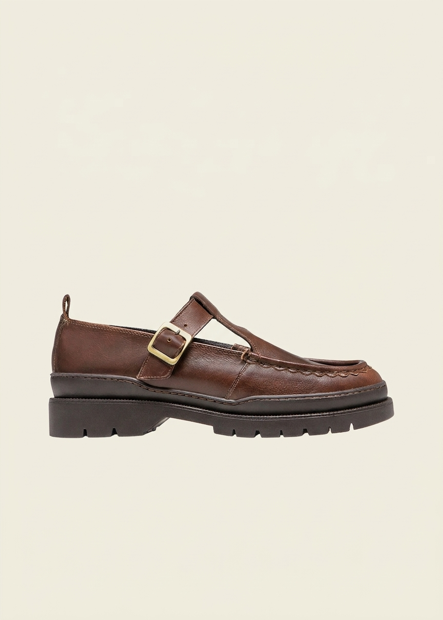 Derbies en cuir certifié | marron "rade oak a marron" | Marron