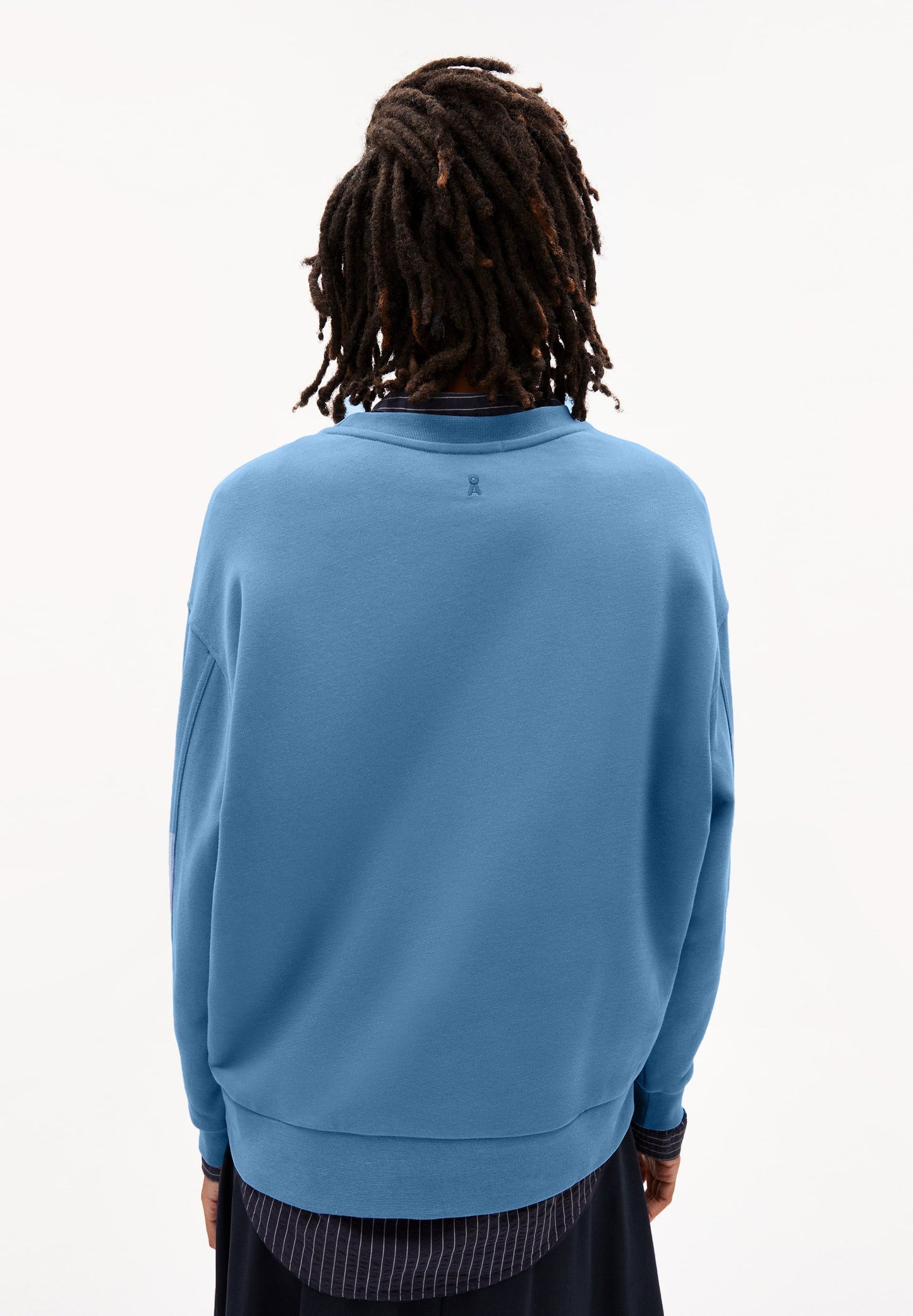Sweat bleu en coton bio - aarin cloudbusting