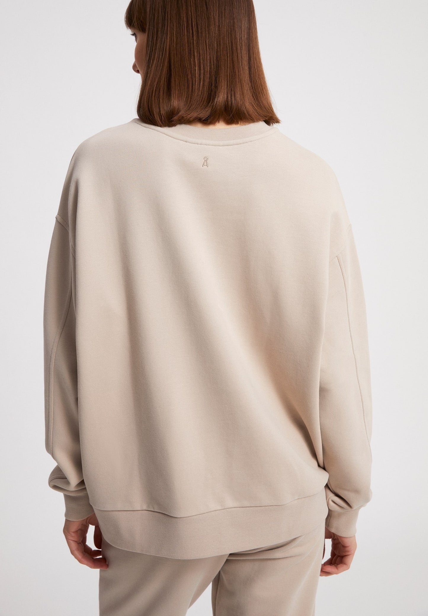 Sweat beige en coton bio - Aarin light desert
