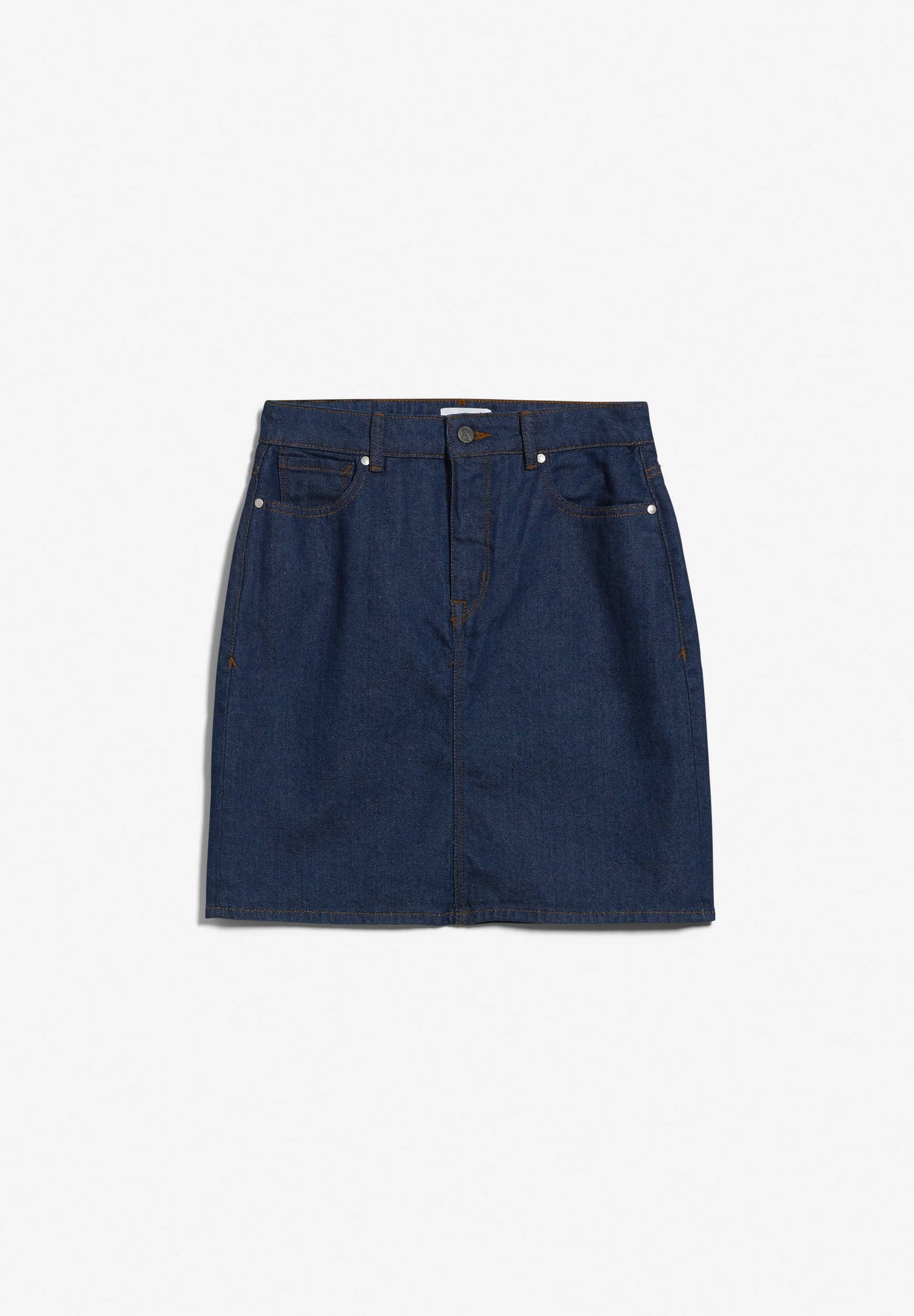 Jupe en jean brut en coton bio - aava ra