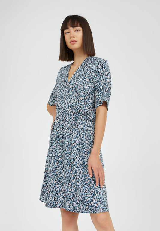 Robe courte à imprimés floraux en lenzing - AIRAA PRIMROSE