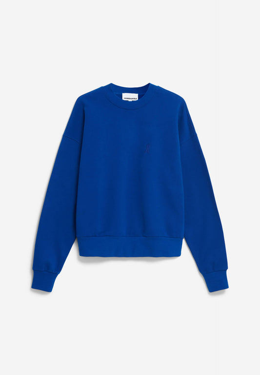 Sweat en coton biologique | bleu "alizaa - lapis blue"