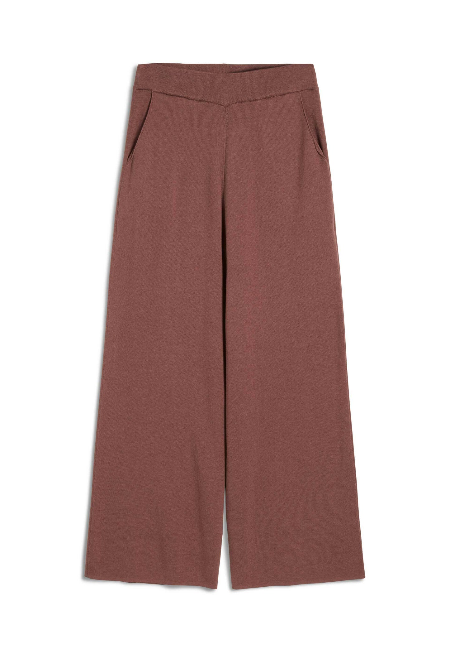 Pantalon ample vieux rose en tencel et coton bio - APAANIA SOFT Dusty rose