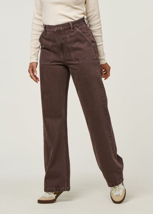 asta workwear pants - brown