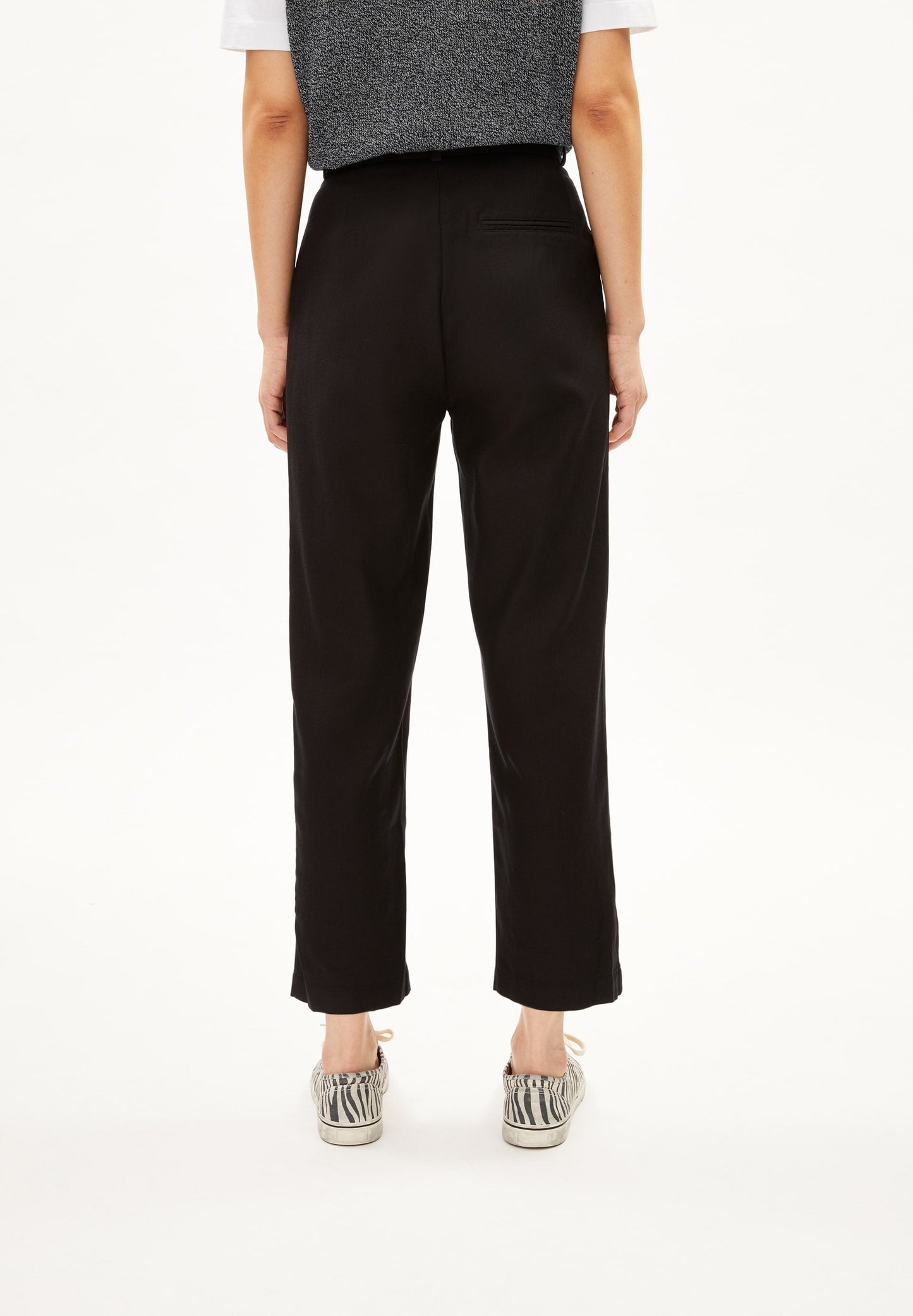 Pantalon ample en tencel et coton bio | Noir "atetaa black"