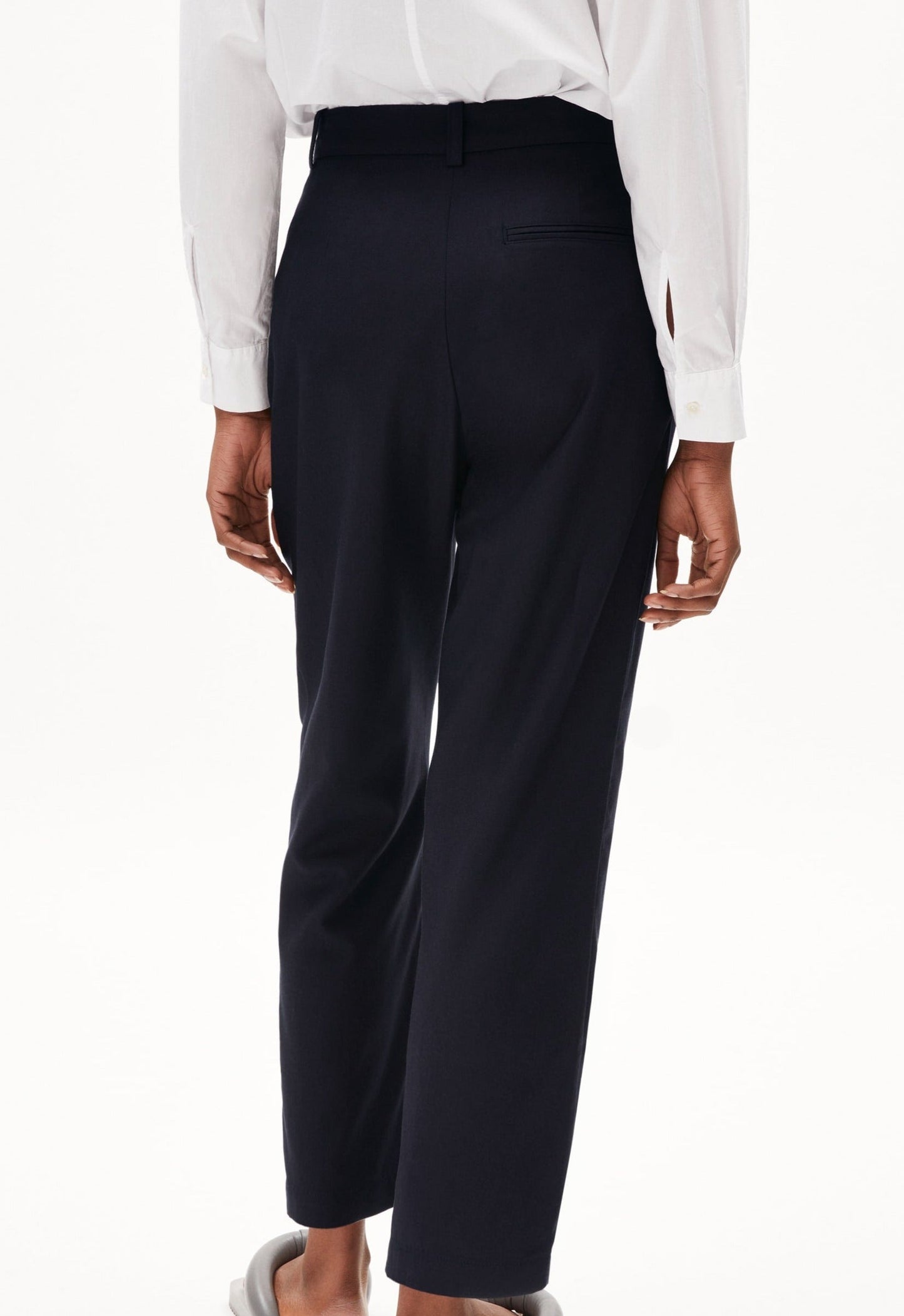 Pantalon ample en tencel et coton bio | Marine "atetaa night sky"