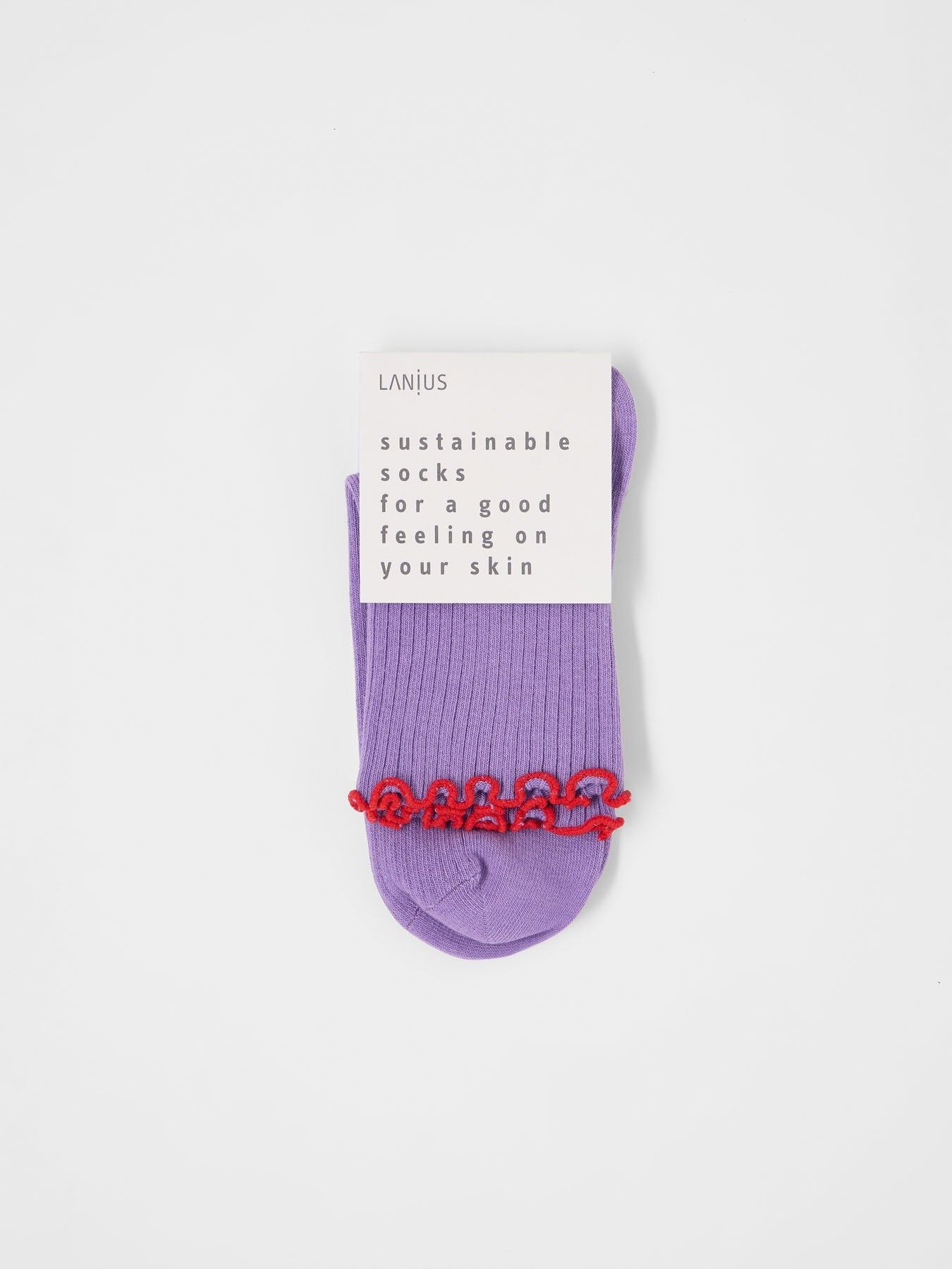 Chaussettes en coton bio | violet | Verbena