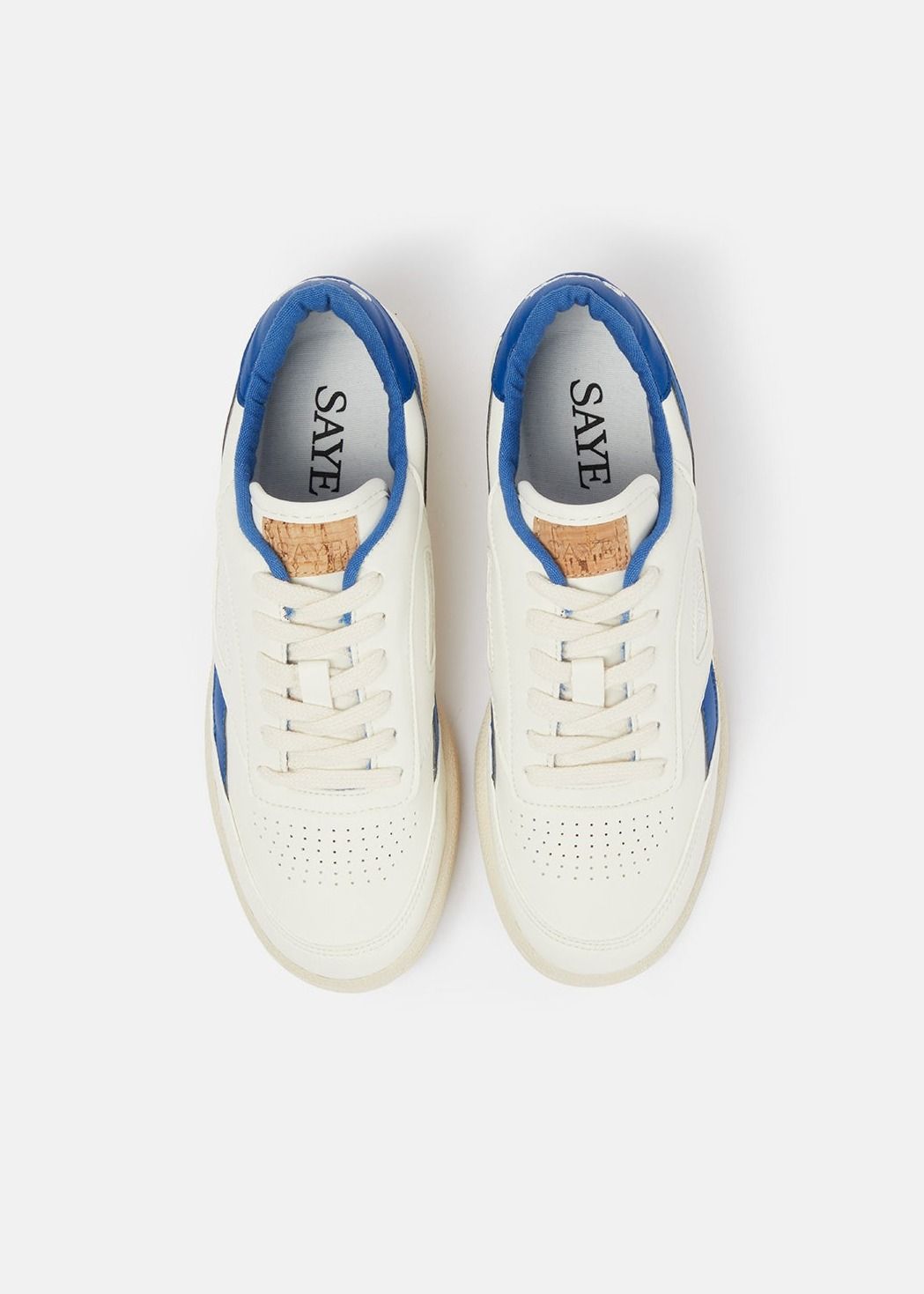 Baskets vegan | blanc et bleu "Basket en recyclé - modelo '89 icon ocean" | Midblue