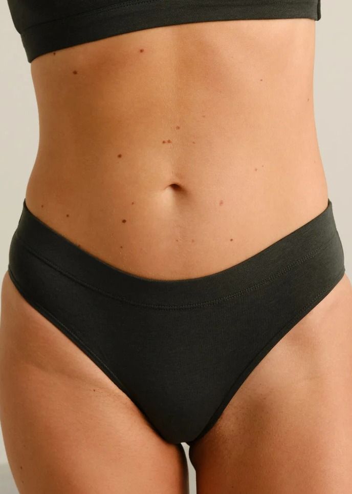 Culotte en coton bio | vert foncé "Briefs ramsele pine grove" | Pine grove