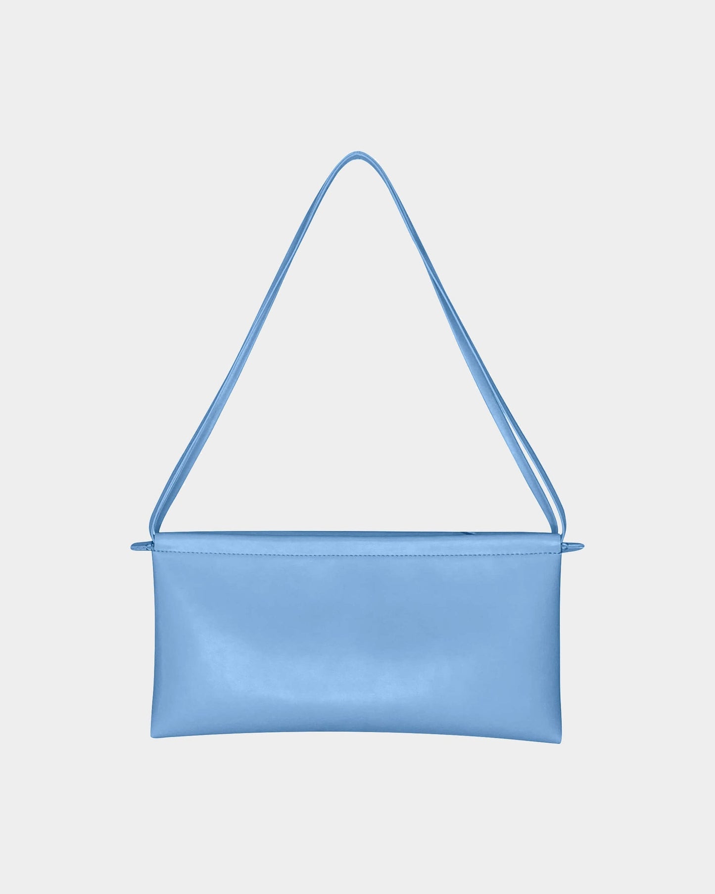 Sac baguette bleu ciel en recyclé - light blue