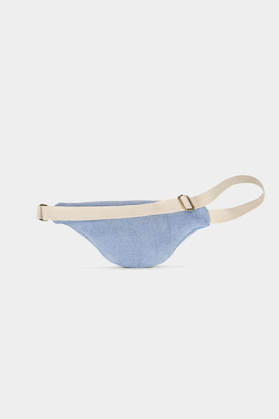 Banane en coton bio | bleu "olivia - éponge bleu nuage"
