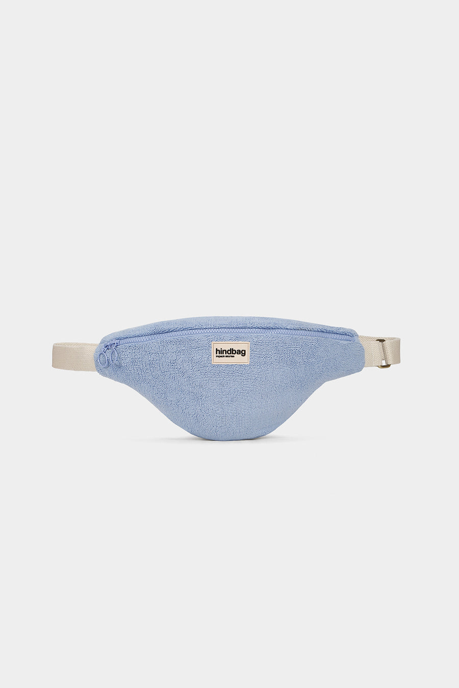 Banane en coton bio | bleu "olivia - éponge bleu nuage"