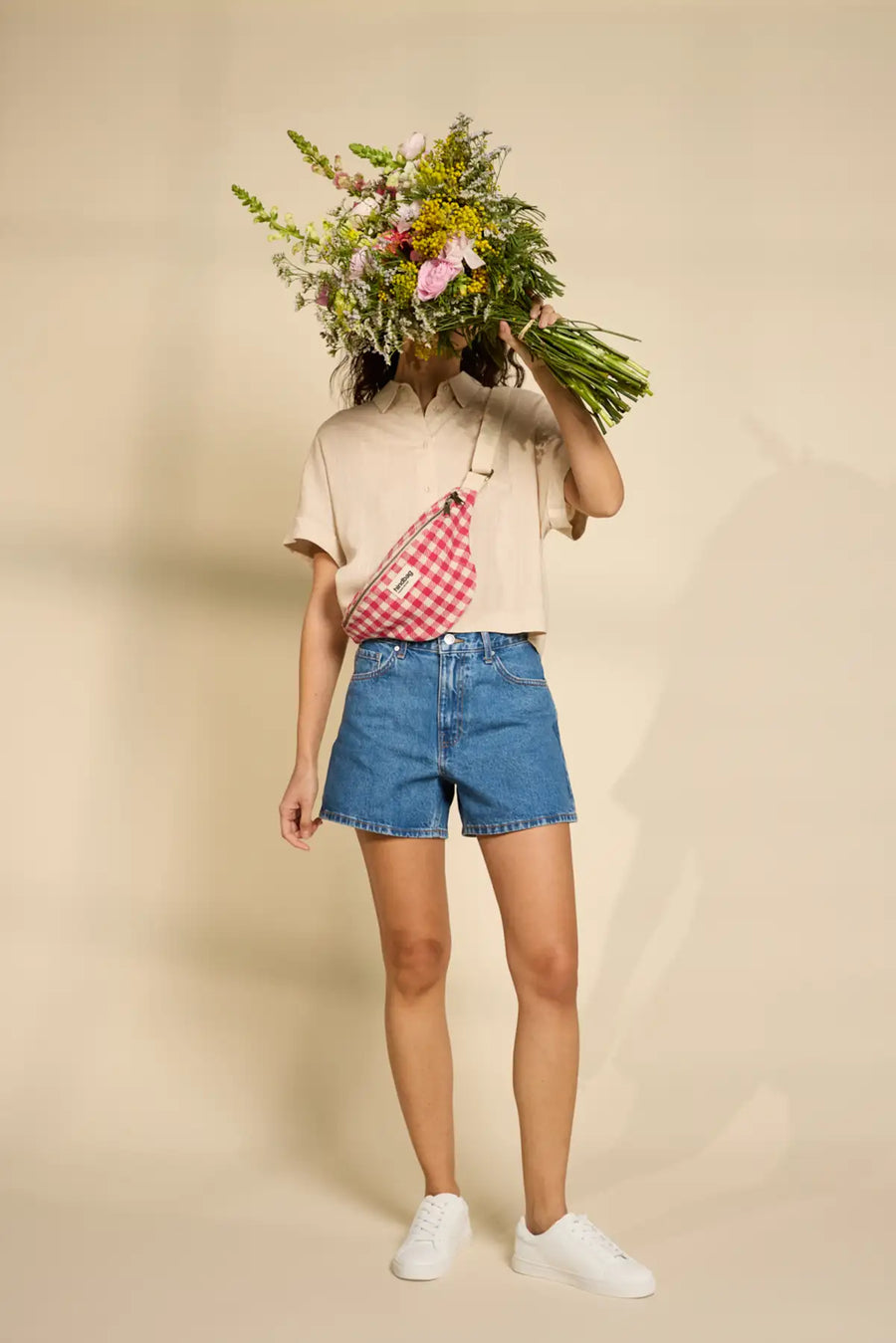 Banane en coton bio | rose"olivia vichy rose"