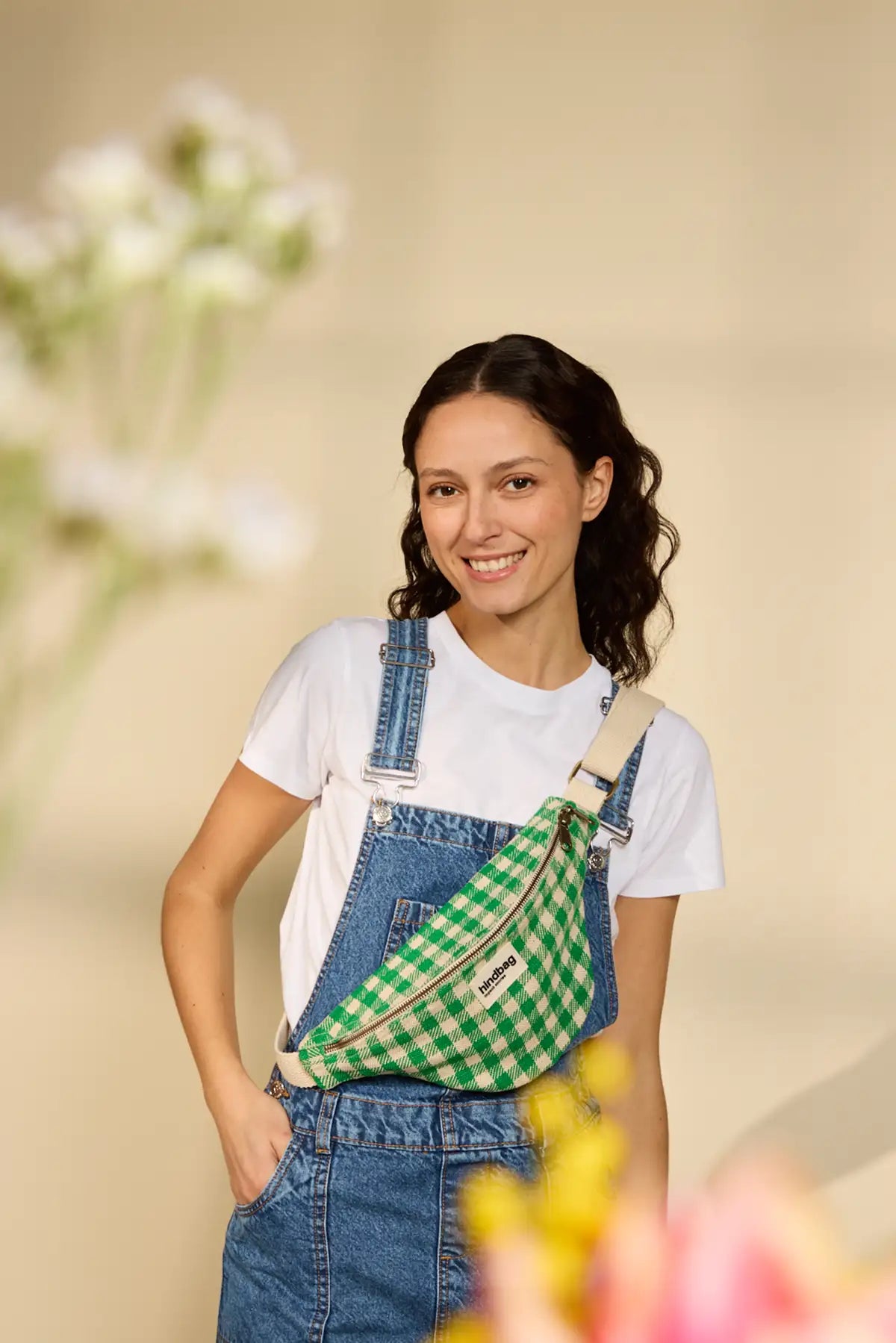 Banane en coton bio | vert "olivia vichy vert"