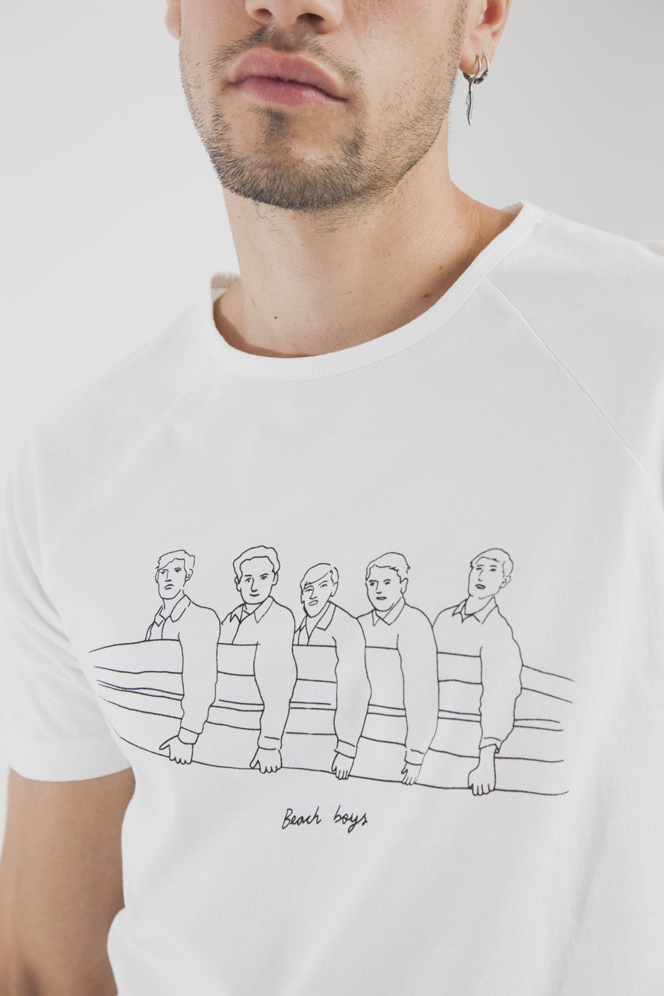 T-shirt en coton bio beach boys