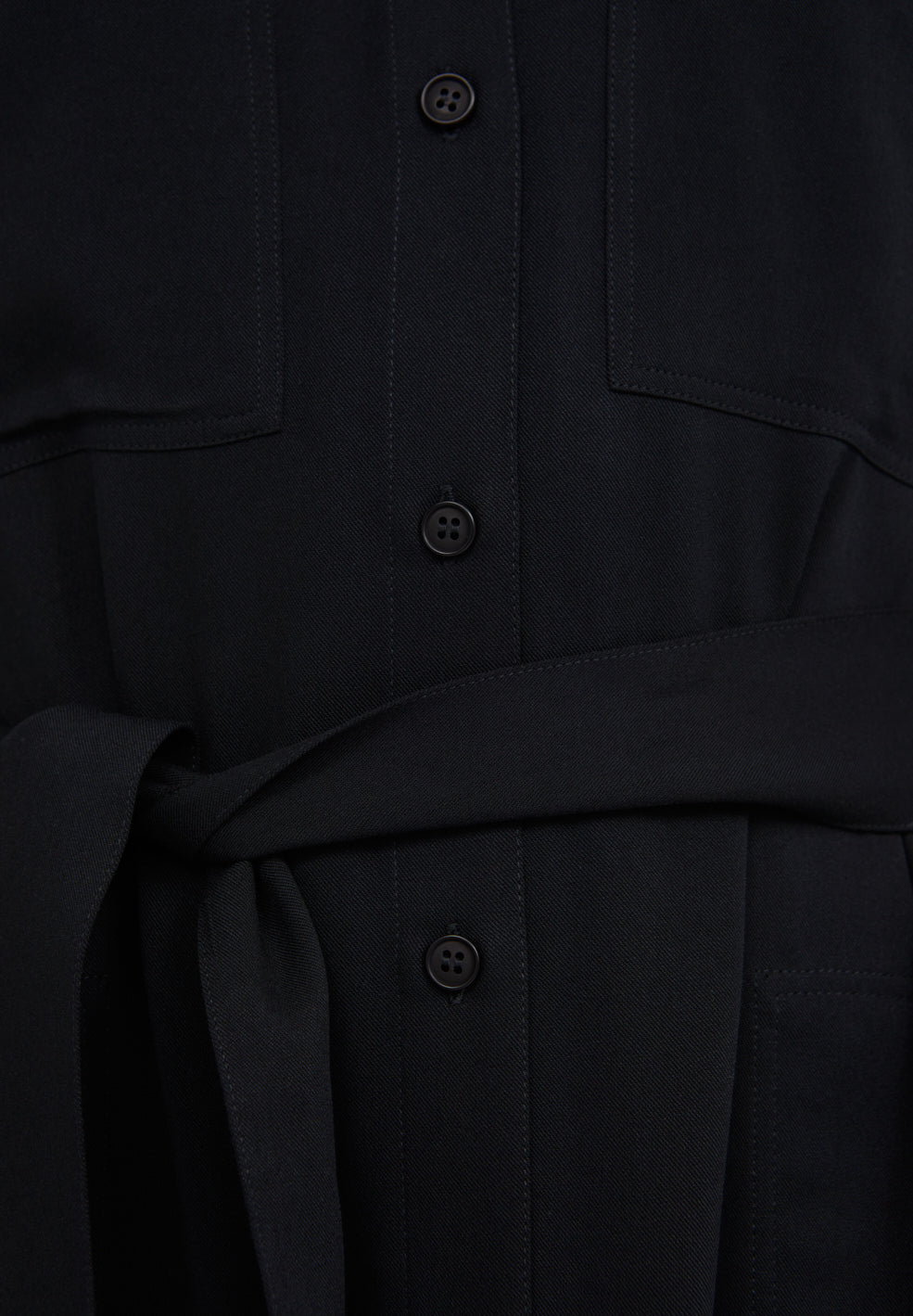 Robe longue noire en lenzing - BEANTAA