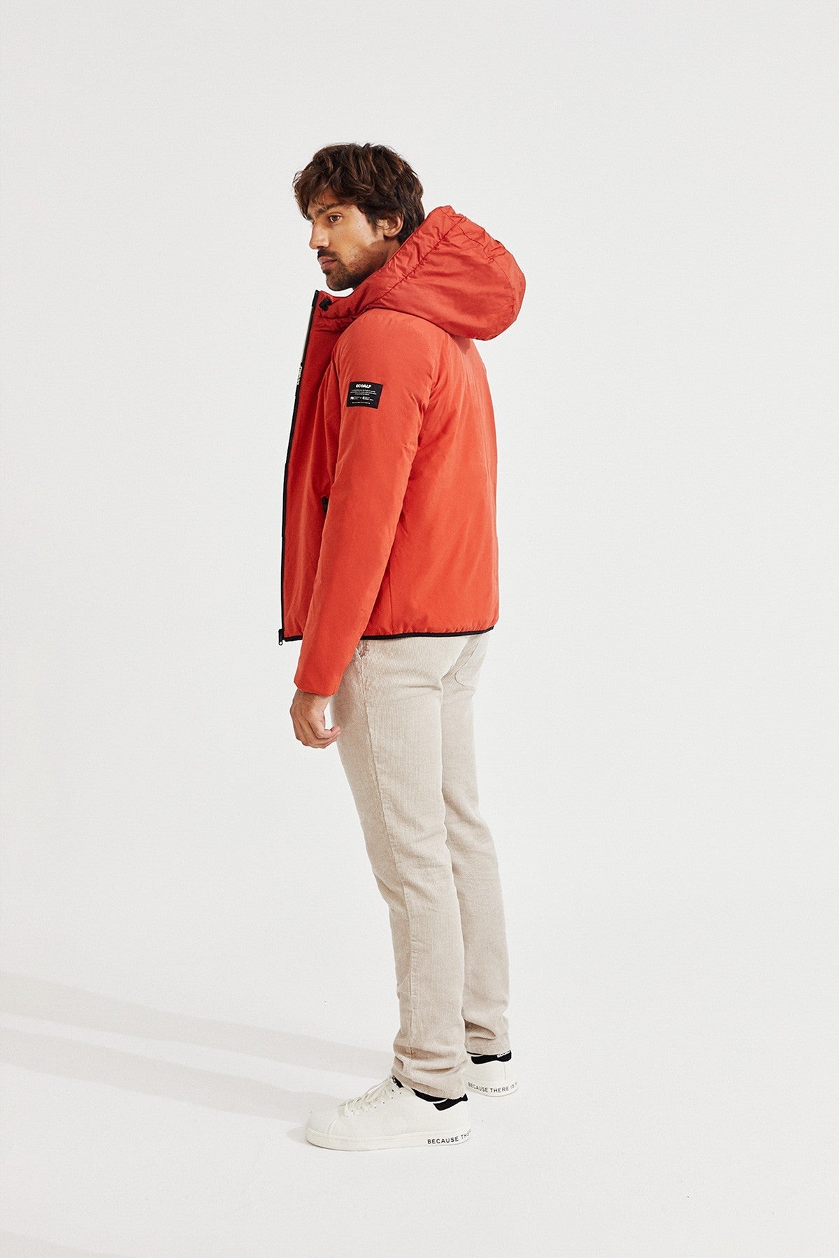 Veste imperméable orange - BERNA SWEAT TECH JACKET