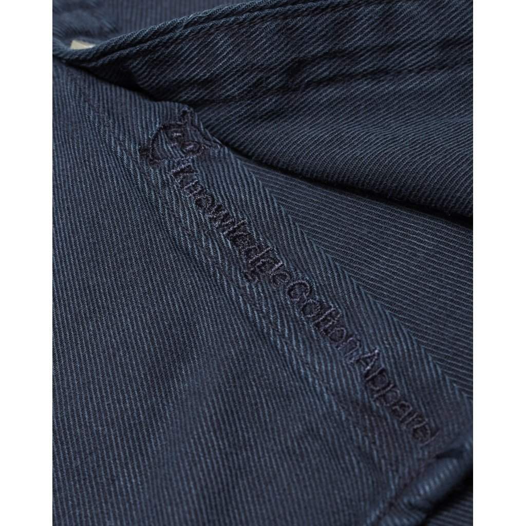 Chemise bleu nuit en tencel et coton bio - larch