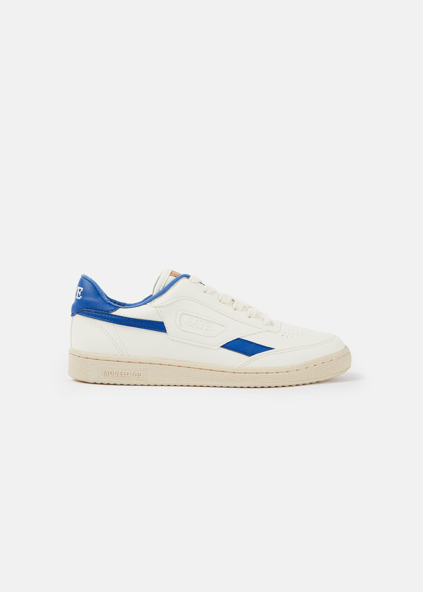 Baskets vegan | blanc et bleu "Basket en recyclé - modelo '89 icon ocean" | Midblue