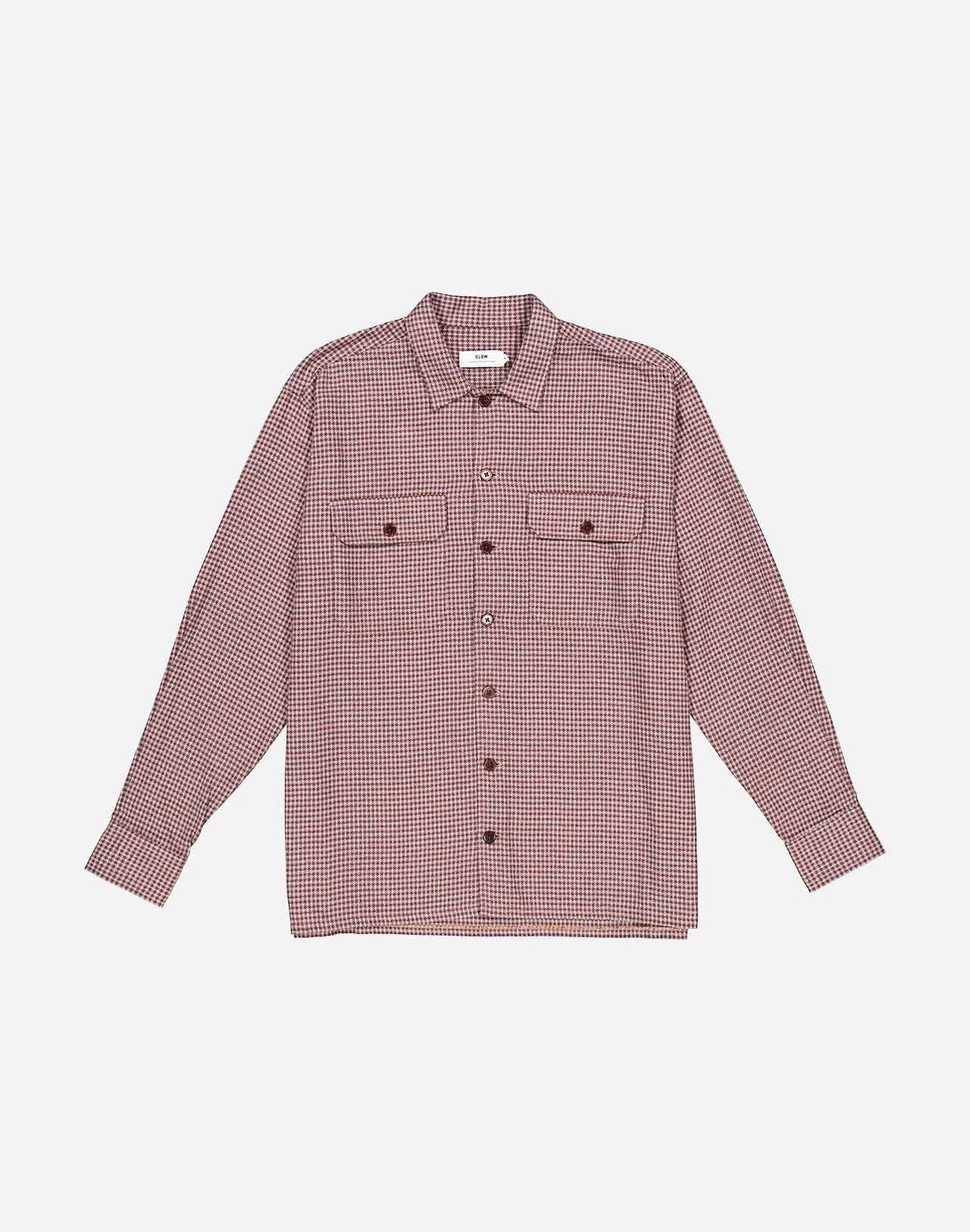 Chemise en coton | marron "decre cyno"