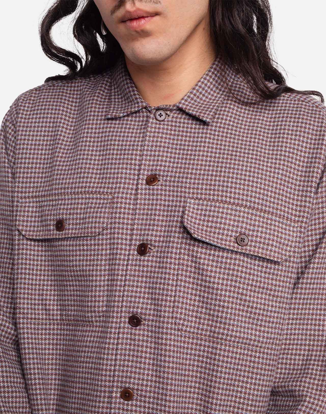 Chemise en coton | marron "decre cyno"