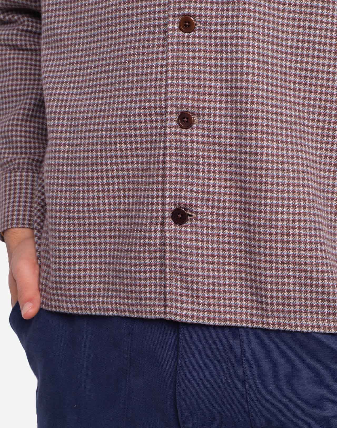 Chemise en coton | marron "decre cyno"