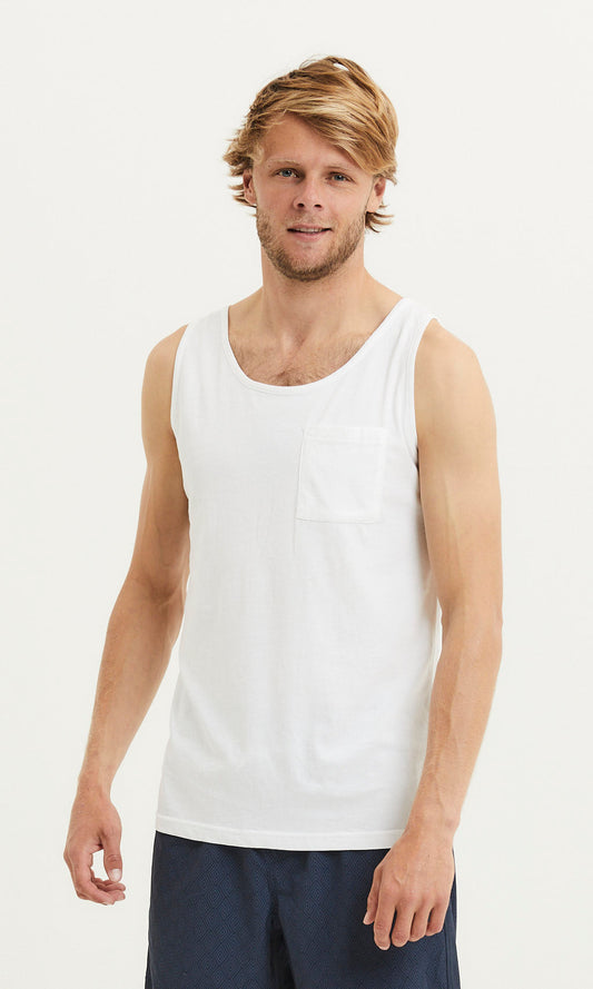 Marcel blanc en coton bio - Alder