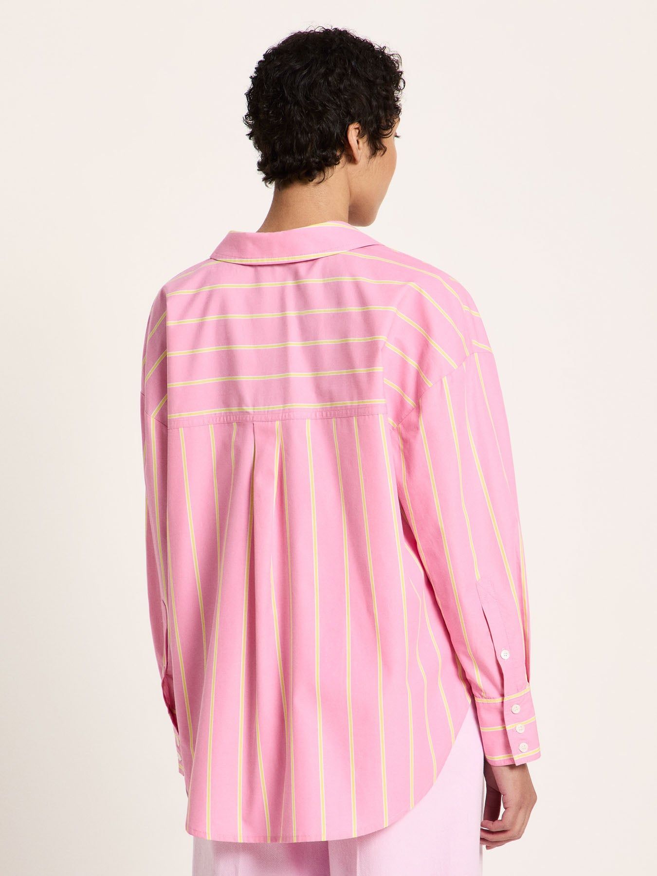 Chemise en coton bio | bright orchid/ sun | Bright orchid/ sun
