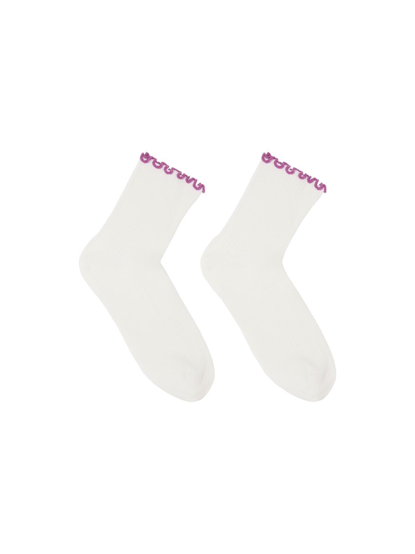 Chaussettes en coton bio | blanc | Off-white