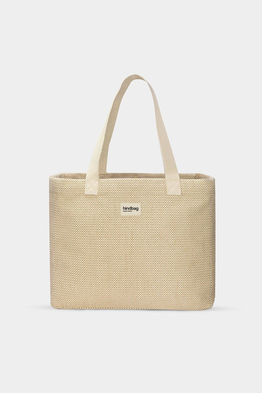 Sac cabas en coton bio | tressage nude "claude - tressage nude" - tressage nude | Tressage nude
